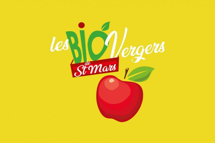 Création logo des Bio Vergers de St Mars