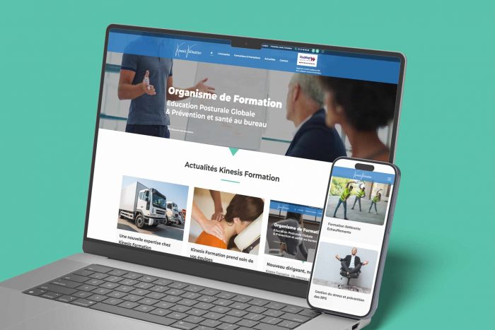 Création site Internet Kinesis Formation